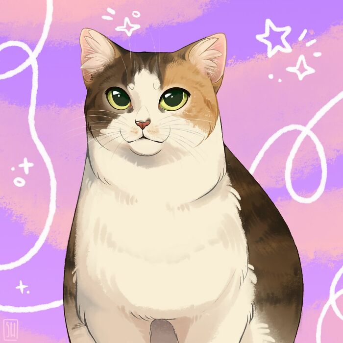 We Drew 7 Adorable Pet Portraits As A Gift For Pet Owners