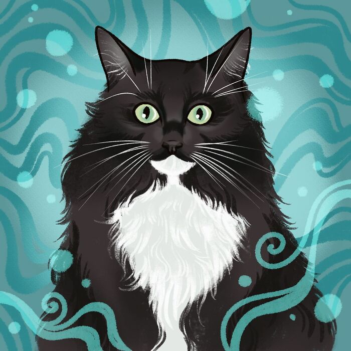 We Drew 7 Adorable Pet Portraits As A Gift For Pet Owners