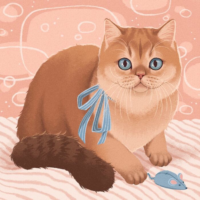 We Drew 7 Adorable Pet Portraits As A Gift For Pet Owners