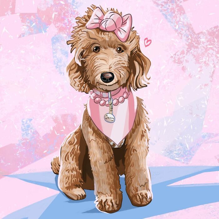 We Drew 7 Adorable Pet Portraits As A Gift For Pet Owners