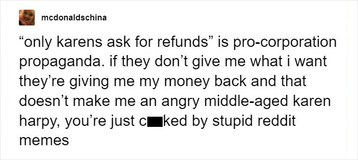 This Tumblr Thread Goes Viral After Proving That Asking For A Refund Doesn't Necessarily Make You A Karen