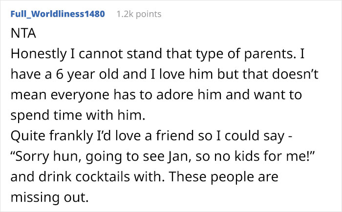 Person In Their 30s Keeps Avoiding Events When Friends’ Kids Are Involved, Gets Called A Selfish “Kid Hater”
