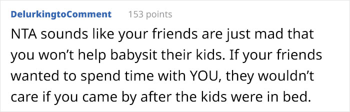 Person In Their 30s Keeps Avoiding Events When Friends’ Kids Are Involved, Gets Called A Selfish “Kid Hater”
