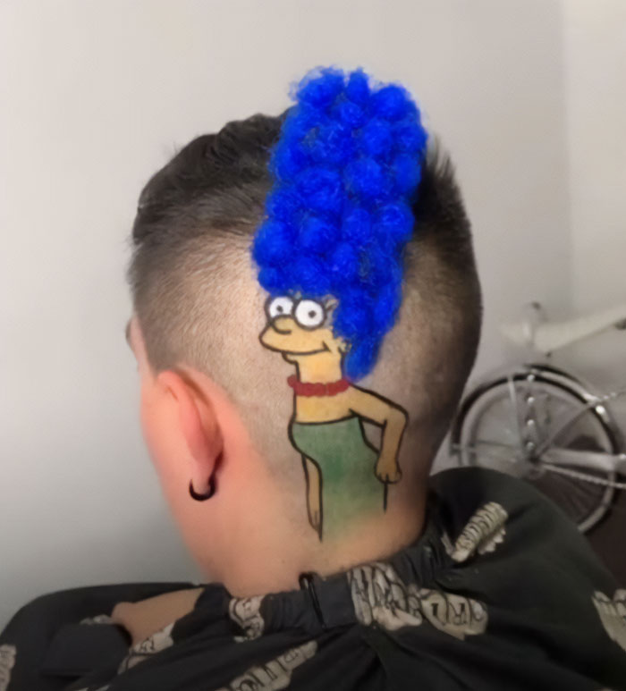 Barber Has Skills But Wouldn't Want My Kid Walking Around With This