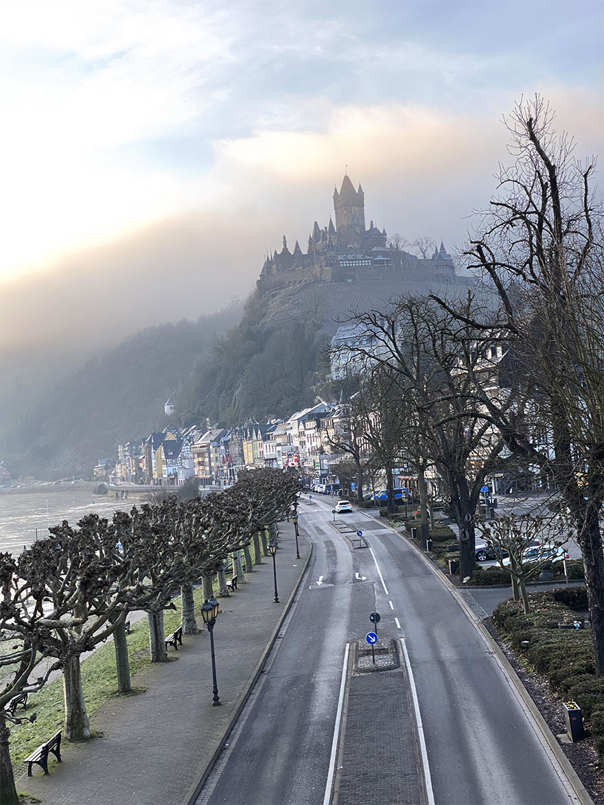 Cold, But Beautiful Day, In Cochem, Germany
