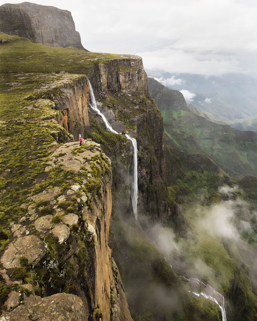I Just Hiked To The Second Tallest Waterfall In The World, Tugela Falls In South Africa