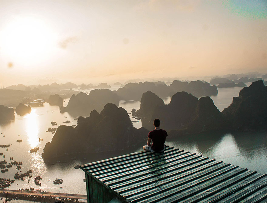 View Over Halong Bay - The Best $2 Ever Spent!