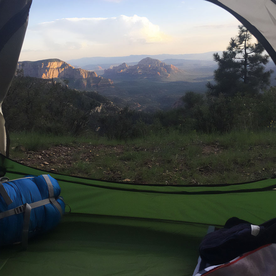 Always Camp With A View