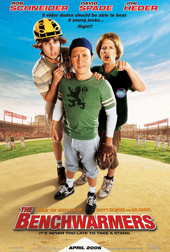 Poster of The Benchwarmers movie 