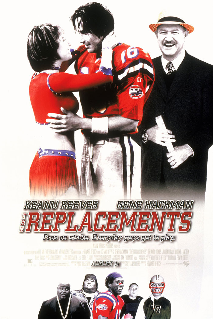 Poster of The Replacements movie 