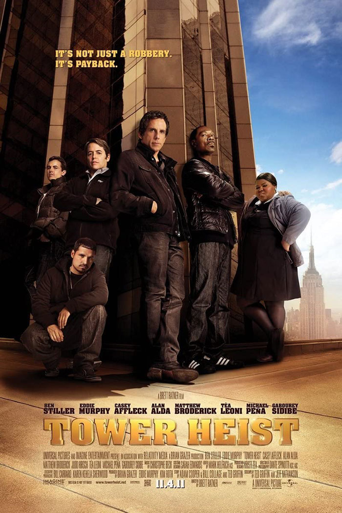 Poster of Tower Heist movie 