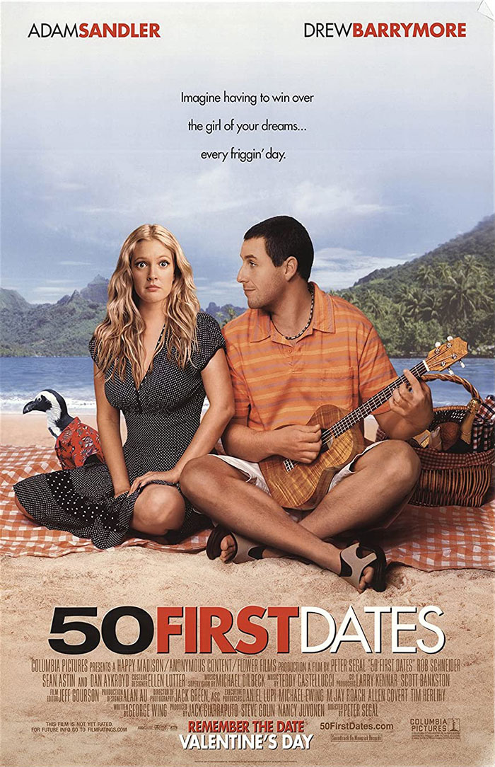 Poster of 50 First Dates movie 