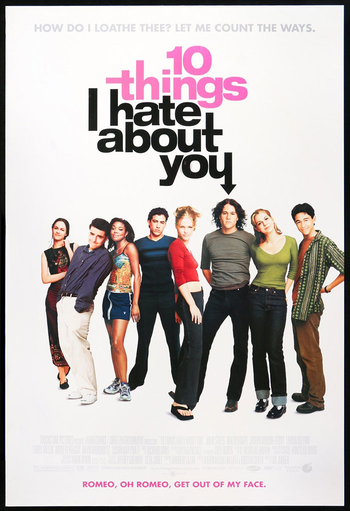 Poster of 10 Things I Hate About You movie 