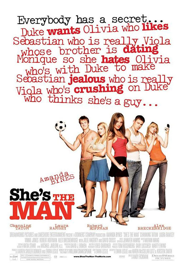 Poster of She's The Man movie 
