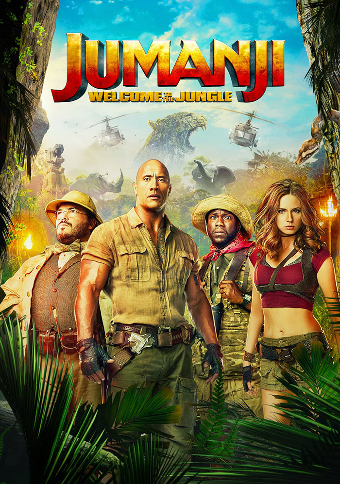 Poster of Jumanji: Welcome To The Jungle movie 