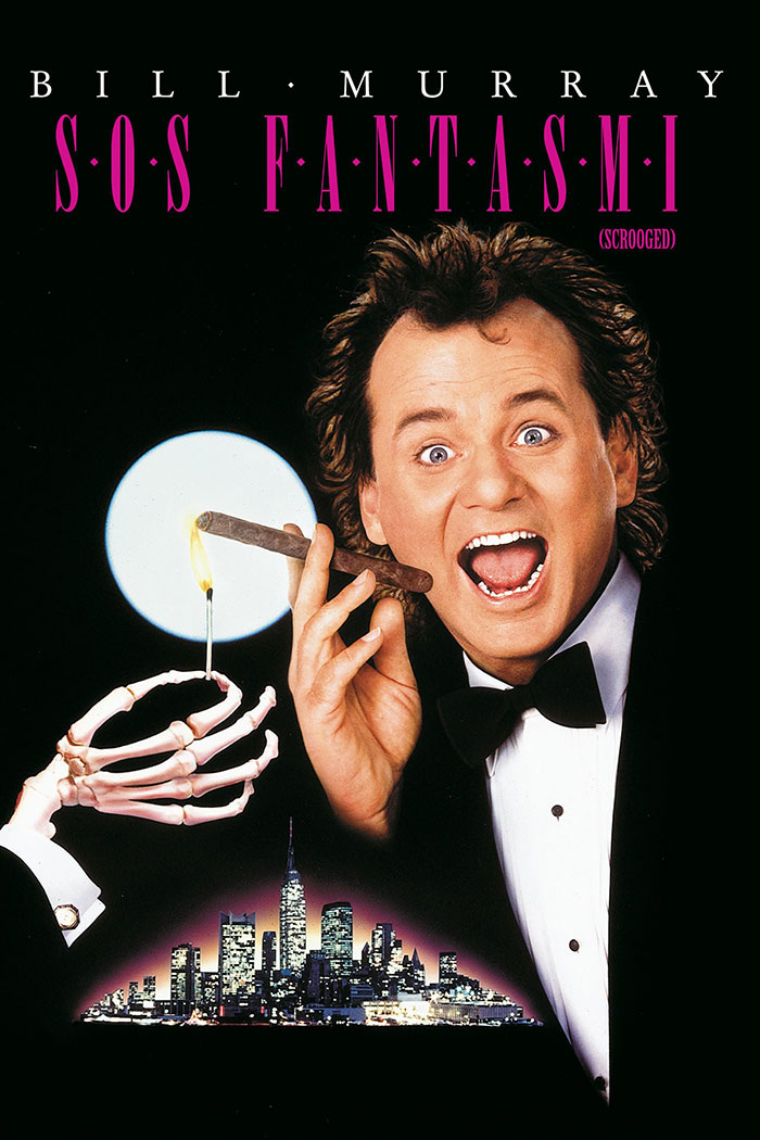 Poster of Scrooged movie 