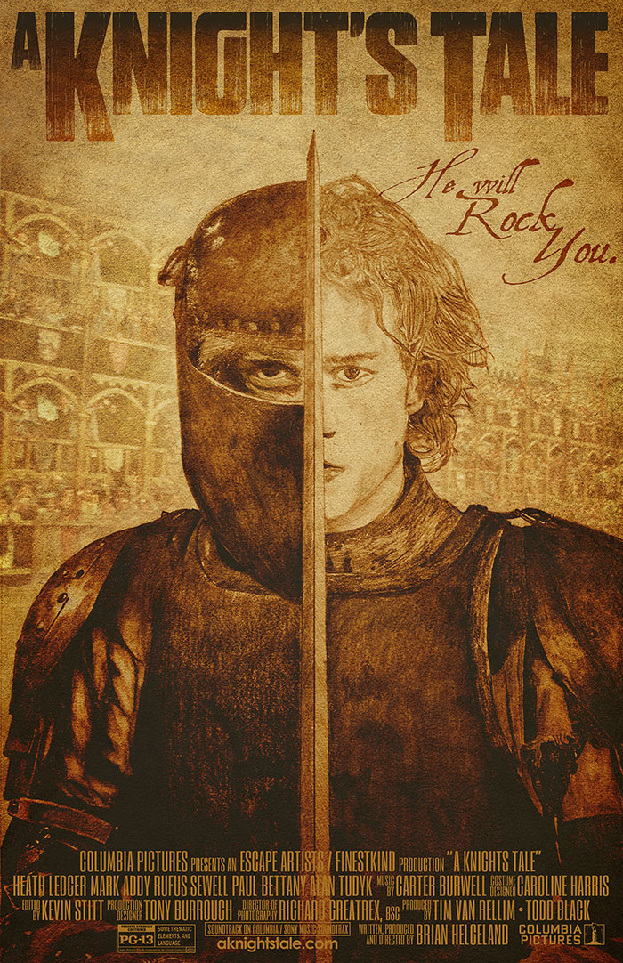 Poster of A Knight's Tale movie 