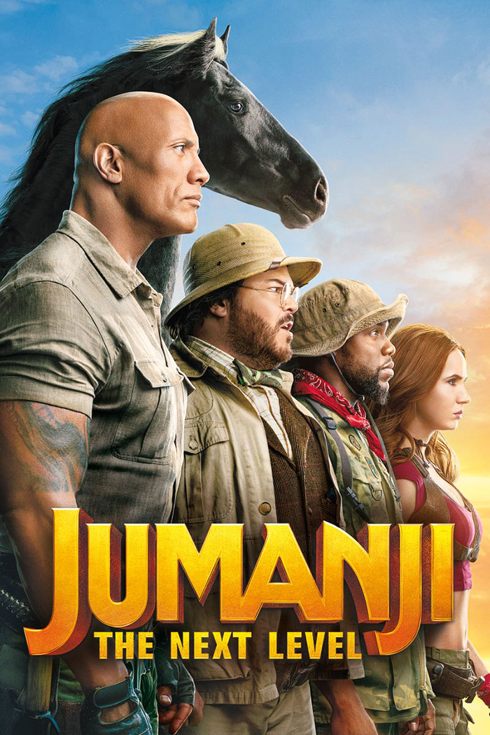 Poster of Jumanji: The Next Level movie 