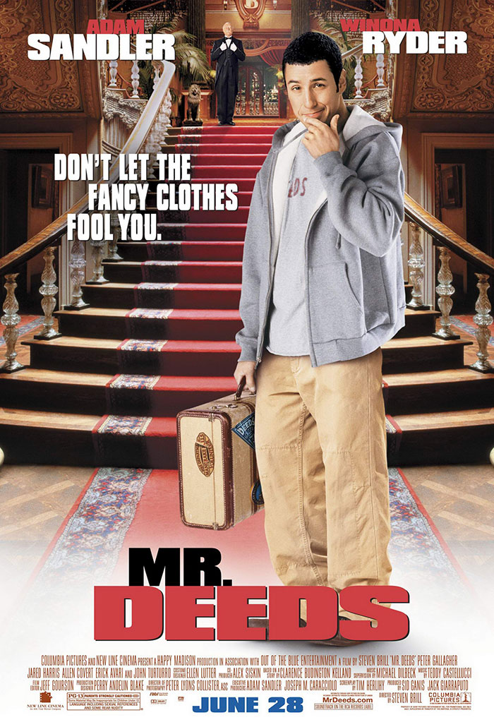 Poster of Mr Deeds movie 