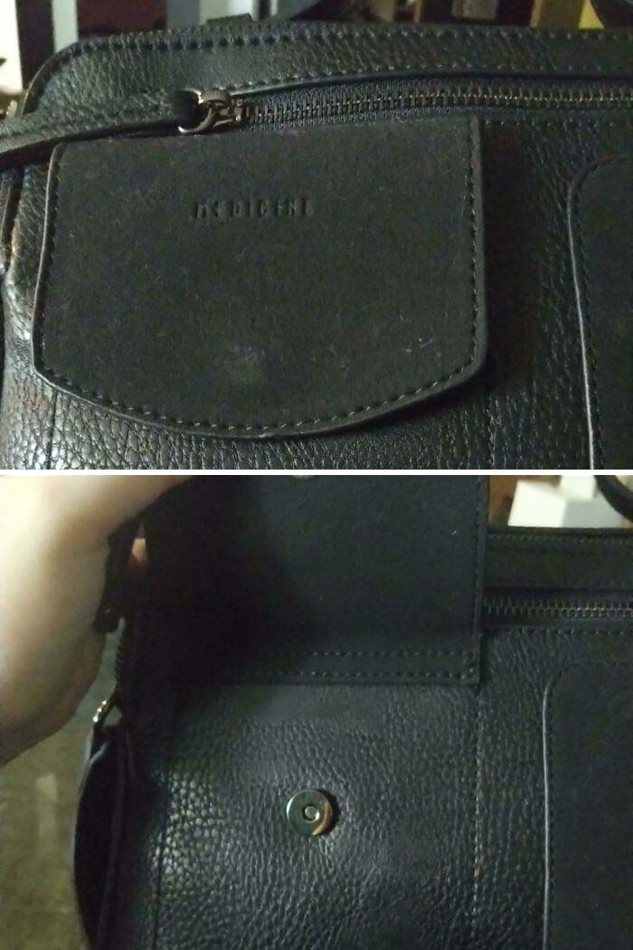 Bought Bag Online Because Of Cool Front Pocket. Fake Pocket