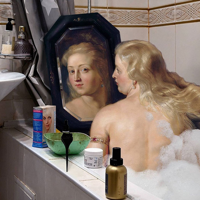 Artist Places People From Classical Paintings Into Modern Reality And They Fit Just Right (25 New Pics)