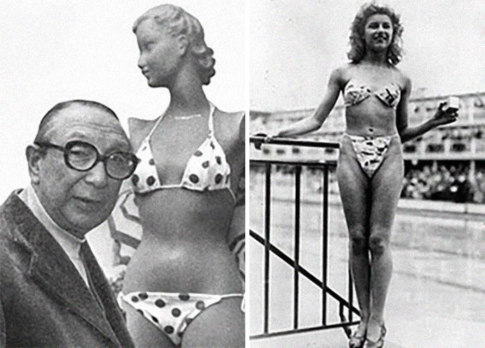 On This Day In 1946, French Fashion Designer, Louis Reard Invented The Modern Bikini For Women. The Word “Bikini” Came From The United States Atomic Bomb Testing Site, Bikini Atoll. Therefore, Reard Wanted To Make A Fashion Statement That Was Explosive Just Like An Atomic Bomb.