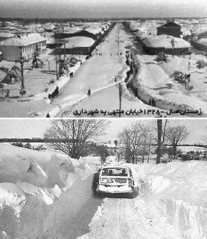 On This Day In 1972, The Deadliest Snow Storm In History Begins. The 7 Day Snow Storm Dropped 10 To 28 Ft Of Snow On Iran. The Snow Buried Thousands Of People And Two Villages Had No Survivors. By The End Of The Storm, 200 Villages Were Wiped Off Of The Map And 4,000 People Died.