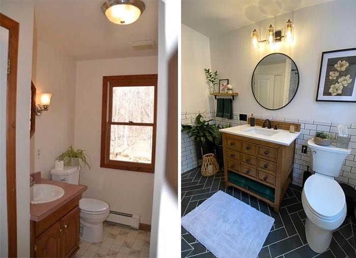 After 5 Years, We Finally Updated Our Ugly Master Bathroom!