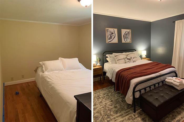 Completed The Guest Room Just In Time For Our Guests Tomorrow! [guest Room In Small Town South Carolina]