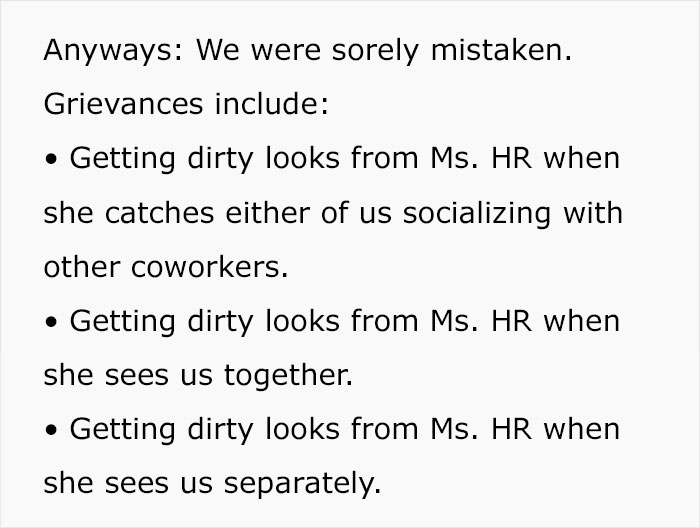 Coworkers Officially Declare Their Relationship After Being 'Caught', Ms. HR Makes Their Life In The Office Really Challenging