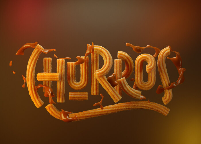 I Create Beautiful 3D Lettering Compositions From Everyday Things (15 Pics)