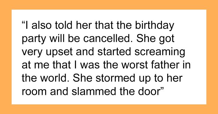 Father Cancels Daughter’s Sweet 16 After She Doesn’t Stick To Her Promises, Family Drama Ensues