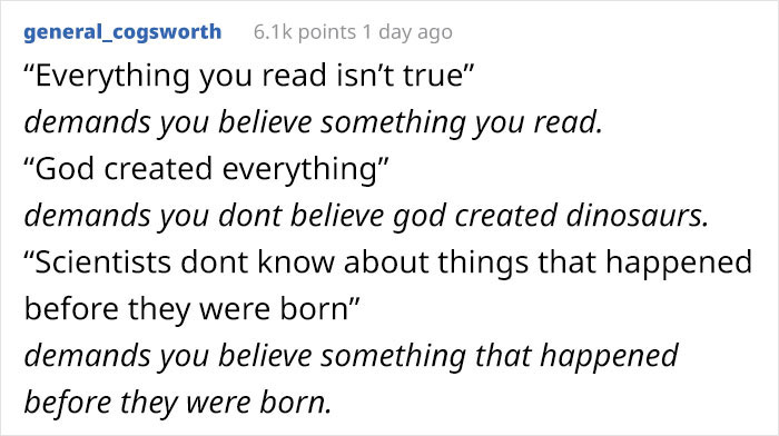 Dad Shows The Ridiculous Anti-Science Project His Daughter Got At A Texan School Dad Shows The Ridiculous Anti-Science Project His Daughter Got At A Texan School