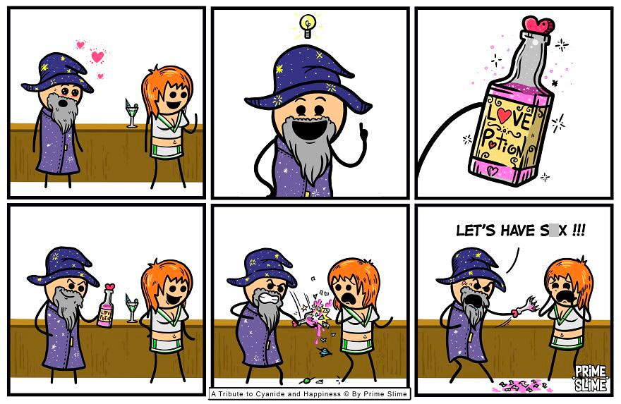 French Artist Makes Dark Comics With Unexpected Endings (25 Comics)