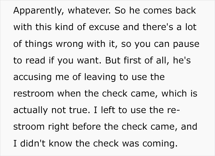 "This Is Why Dating Is Miserable": Guy Accuses Date Of Using Him For His Money After She Goes To The Bathroom And The Check Arrives "This Is Why Dating Is Miserable": Guy Accuses Date Of Using Him For His Money After She Goes To The Bathroom And The Check Arrives