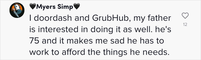 Important Debate Ensues After Elderly DoorDash Driver Goes Viral On TikTok
