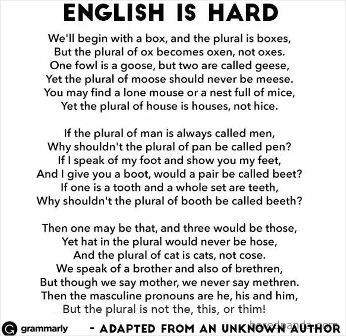 English-Language-Frustrating-Logic