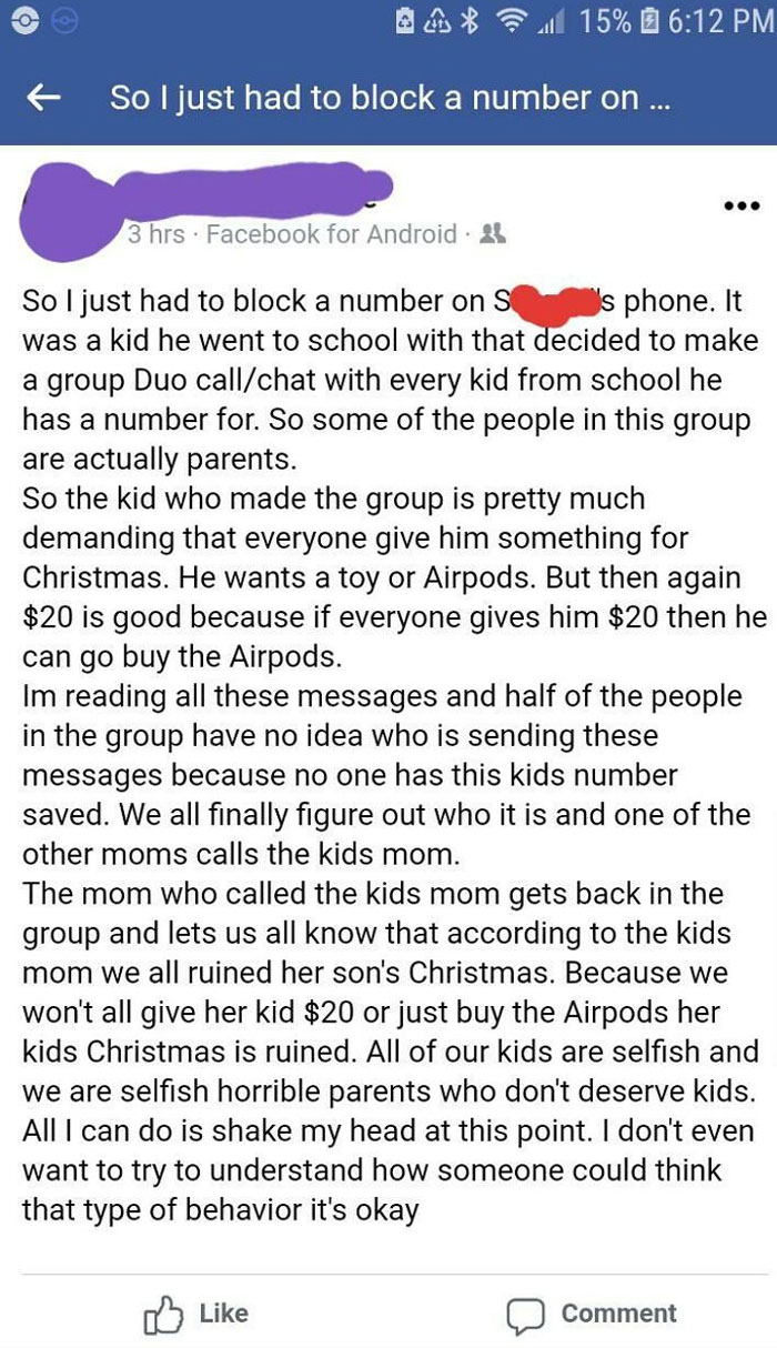 Strangers Won't Give My Kid AirPods Or Money? Thanks For Ruining His Christmas