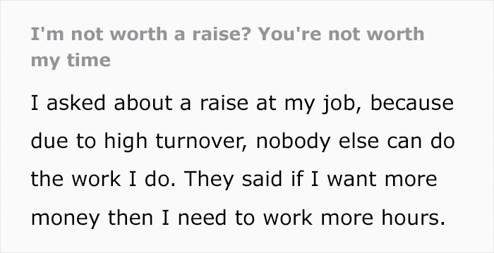 Irreplaceable Employee Asks For A Raise, Company Refuse Then Panic When They Don't Show Up To Work