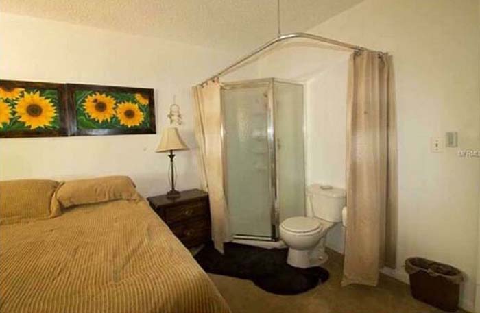 Is It A Bathroom In The Bedroom Or A Bed In The Bathroom?