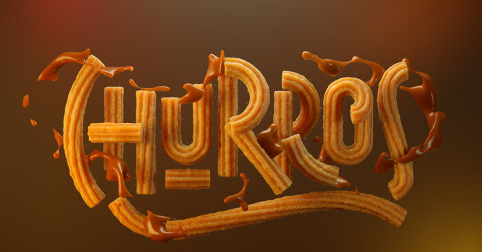 I Create Beautiful 3D Lettering Compositions From Everyday Things (15 Pics)