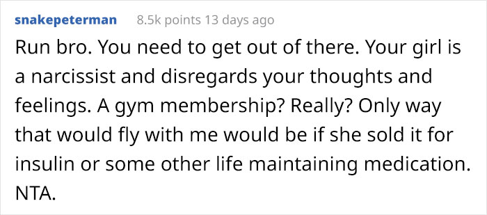 Broke Woman Sells Her Fiancé's Deceased Brother's Gaming Chair So She Could Go To The Gym Broke Woman Sells Her Fiancé's Deceased Brother's Gaming Chair So She Could Go To The Gym