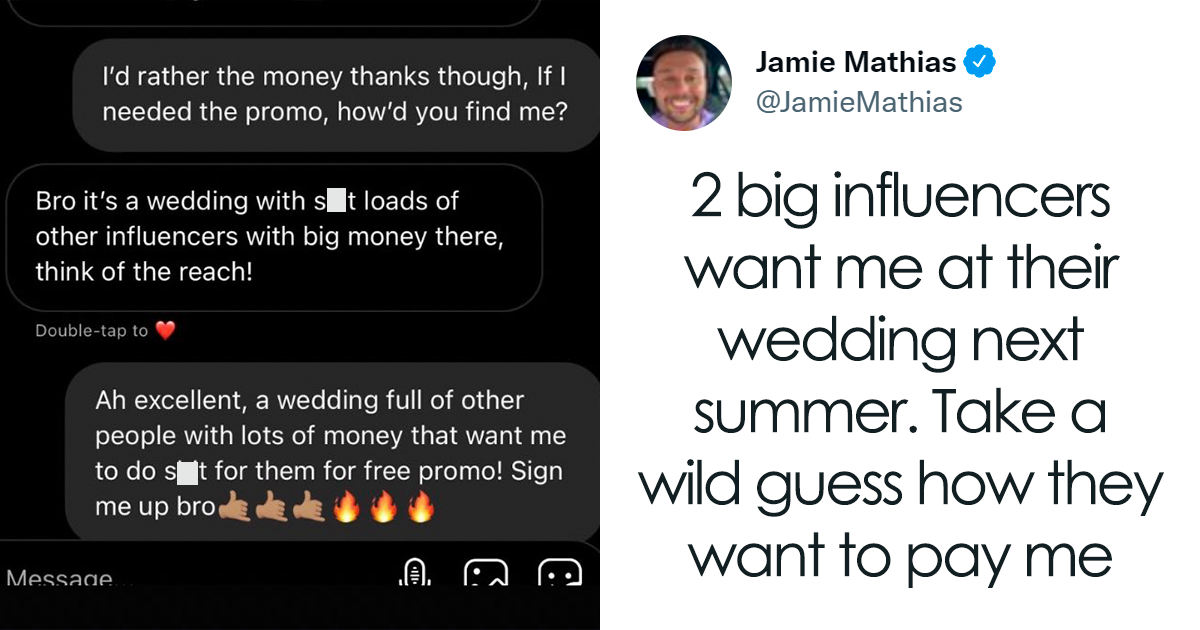 "We're Not Really Paying The Suppliers": Musician Exposes This Influencer Couple Who Asked Him To Play At Their Wedding Without Pay - Vimarsana News