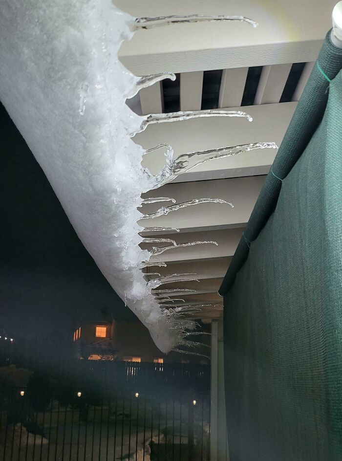 The Way These Icicles Grew Sideways