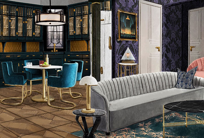 Our Company Redesigned Monica’s Apartment From “Friends” In 7 Interior Styles