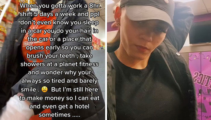 Woman Goes Viral Online After Revealing How She Lives In A Car Despite Having A Full-Time Job
