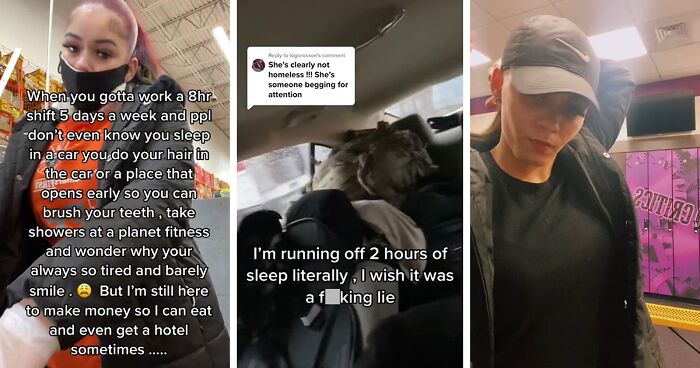 Woman Goes Viral Online After Revealing How She Lives In A Car Despite Having A Full-Time Job