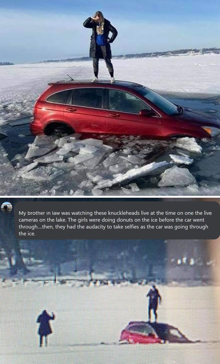 If Only The Ice Was As Thick As Their Skull