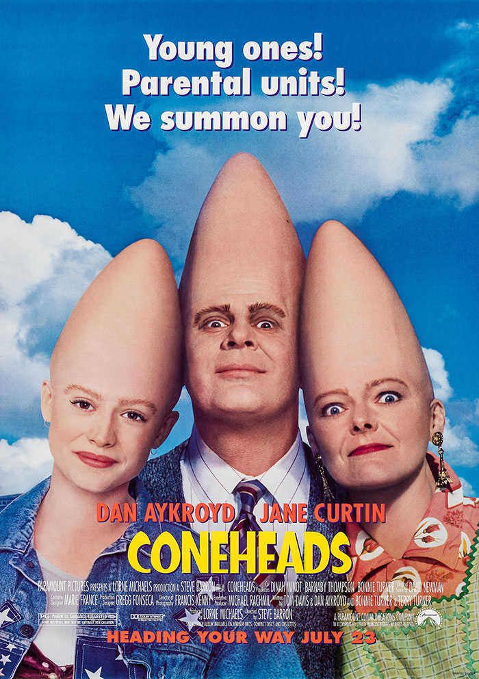 Poster of Coneheads movie 