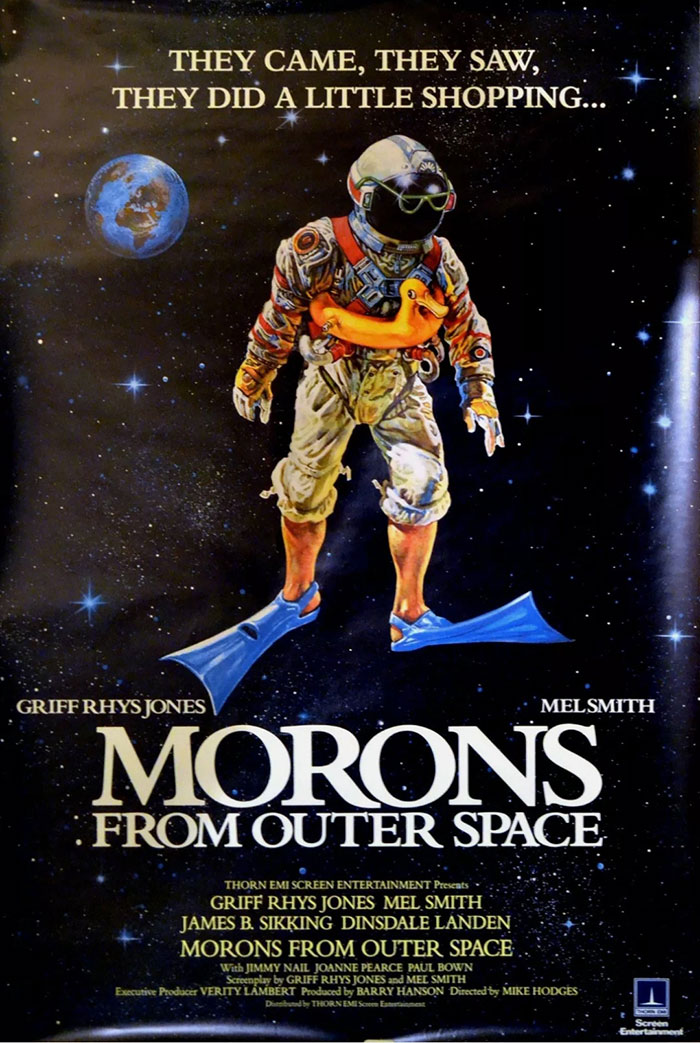 Poster of Morons From Outer Space movie 